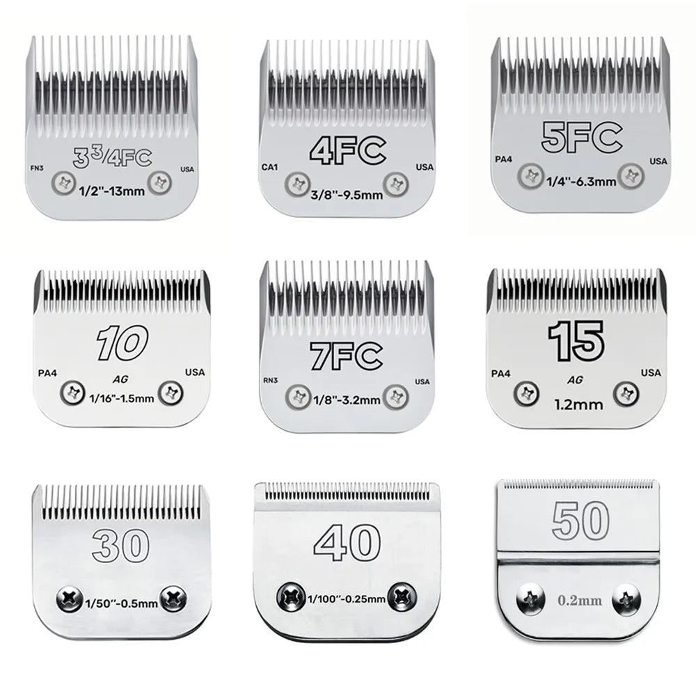 Professional Pet Clipper Blade A5 Blade Ceramic Fit Andis Oster Clippers  ourlum.com   