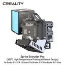 CREALITY Sprite Pro Metal Dual Gear 3D Printer Upgrade Kit: Precision for Ender-3 & CR-10  ourlum.com   