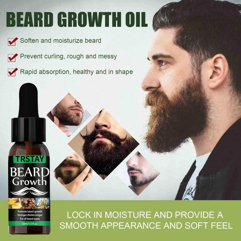 Beard Growth Oil: Herbal Extracts for Nourished Beard