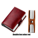 RFID Leather Wallet: Stylish Card Holder with Security Features