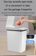 Bathroom Touchless Trash 12L Motion Sensor Trash Can