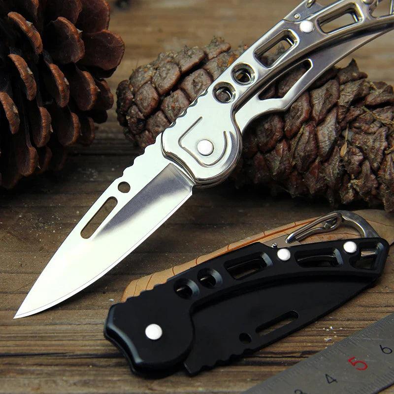 Pocket Knife Multitool: Versatile Outdoor Survival Keychain - Gift for Dad, Scissors, Bottle Opener, Saw  ourlum.com   