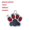 Personalized Stainless Steel Pet ID Tag for Dogs and Cats  ourlum.com plum  