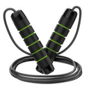 Adjustable Steel Wire Jump Rope for Fitness - Tangle-Free Skipping Rope for Home Workout and Cardio Training