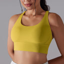 Women's High Stretch Yoga Bra Tank Top for Gym Workouts