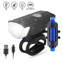 USB Rechargeable Bicycle Light Set for Safe Riding