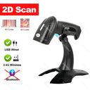 3-in-1 Wireless Bluetooth USB Barcode Scanner Portable Reader