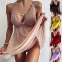 Sensual Lace Nightwear Set Elegant Style for Occasions