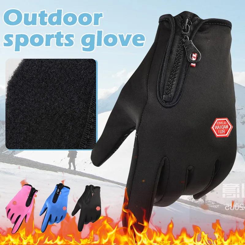 Ultimate Winter Adventure Gloves - Waterproof Touchscreen Non-slip Warm Tactical Gloves  ourlum.com   