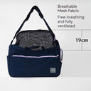 Pet Carrier Shoulder Bag for Small Medium Dogs Stylish Durable