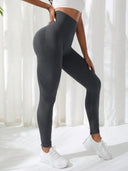 High Waist Seamless Leggings for Women - Stretchy Yoga and Gym Fitness Pants