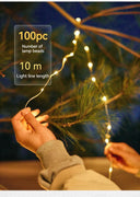 Naturehike 10m Camping String Light Ip44 Waterproof 8 Modes