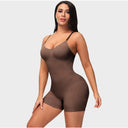 GUUDIA Seamless Open Crotch Shapewear Bodysuit for Tummy Control & Butt Lifting