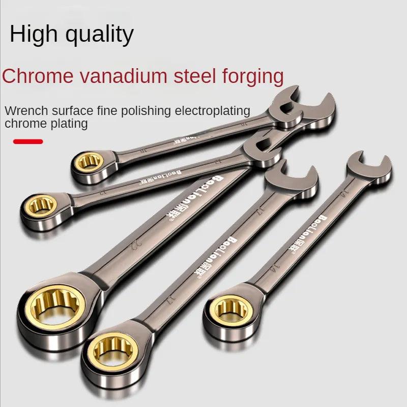 Universal Torx Wrench: Adjustable Ratchet Spanner for Vehicle Repair  ourlum.com   