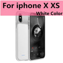 Xilecaly Battery Case For iPhone 15 Pro Max 13 14 Pro 12 Mini Power Bank Charging Charger Cover for iPhone XS Max XR 6s 7 8 Plus  ourlum.com White For X XS CN 