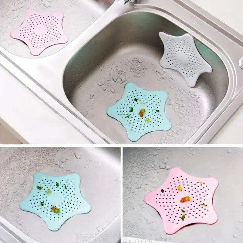 Shower Drain Silicone Filter: Hair Stopper Bathroom Kitchen Strainer  ourlum.com   