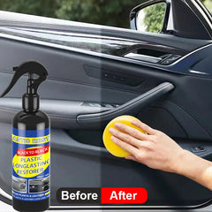 Car Glossy Plastic & Leather Restorer: Easy Application, Long-lasting Shine