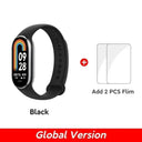 Mi Band 8 Blood Oxygen Tracker: Advanced Health Monitoring & Fitness Trends  ourlum.com Black add 2PCS Film CHINA 