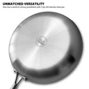 11-Inch Non-Stick 304 Stainless Steel Frying Pan Eco-Friendly Cookware