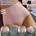 Women High Waist Shaping Panties Breathable Body Shaper