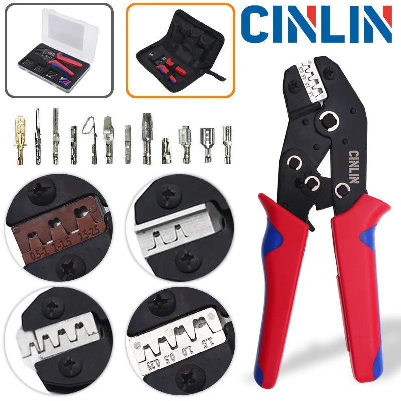 DuPont Crimp Pliers with Interchangeable Dies for Efficient Wire Crimping  ourlum.com   