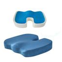 U-Shaped Gel Memory Foam Seat Cushion for Travel Comfort