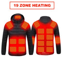 21 Areas Heated Jacket Lightweight USB Electric Coat Men Women