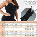 Seamless Full Coverage Bodysuit Shapewear for Thigh Slimming