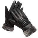 Gloves Winter Men's Fur Mouth Plush Insulation Outdoor Gloves