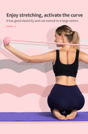 Versatile Yoga and Pilates Resistance Band 150cm Durable Rubber