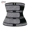 Men's Neoprene Waist Trainer for Weight Loss & Sweat Qtree Fitness