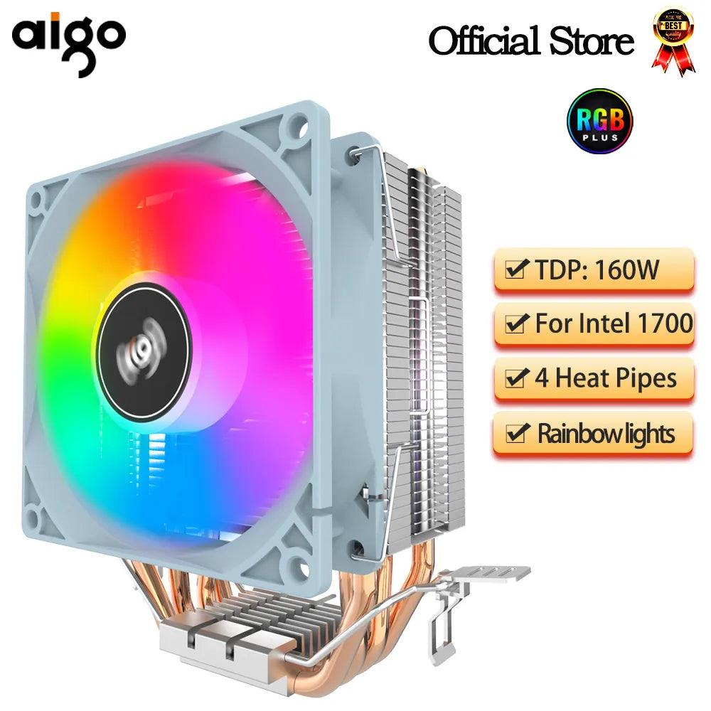 Aigo CPU Cooler 2: High-Performance RGB Cooling Solution  ourlum.com   