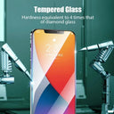 9D Tempered Glass Screen Protectors for Various iPhone Models - Pack of 3  ourlum.com   