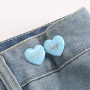 Bowknot Button Adjuster - Innovative Waist Tightener for Pants and Skirts  ourlum.com A-SA230190-Blue  