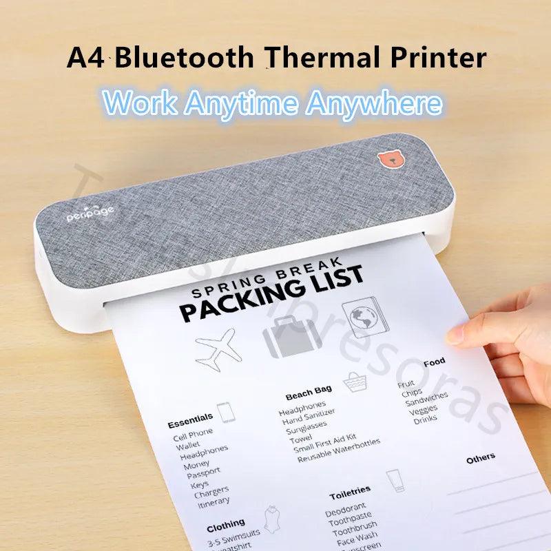 PeriPage Wireless Thermal Printer: Portable Printing Solution for Anywhere  ourlum.com   