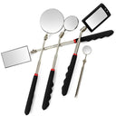 360° Inspection Mirror with LED Light Telescopic Handle for Mechanics  ourlum.com   