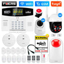 Smart WiFi GSM Alarm System with Remote Access LCD Display