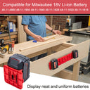 Universal 18V Battery Holder for Makita Milwaukee Dewalt