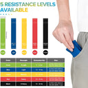 7-Piece TPE Resistance Bands Set for Strength Training Gear