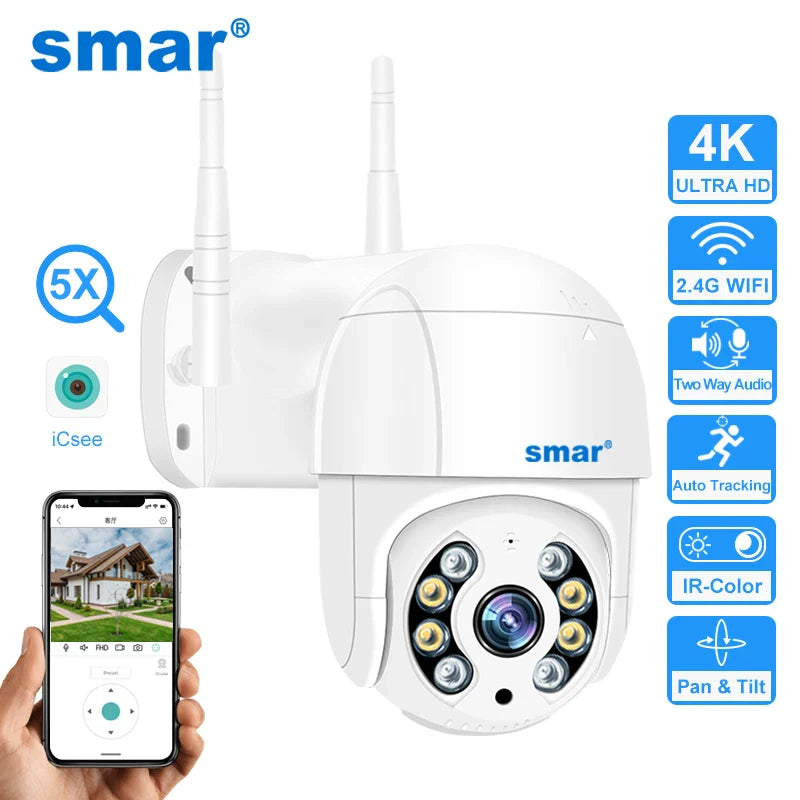 Smar WiFi Outdoor Camera: Advanced Surveillance Solution  ourlum.com   