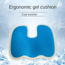 Orthopedic Gel Memory Foam Coccyx Seat Cushion for Pain Relief