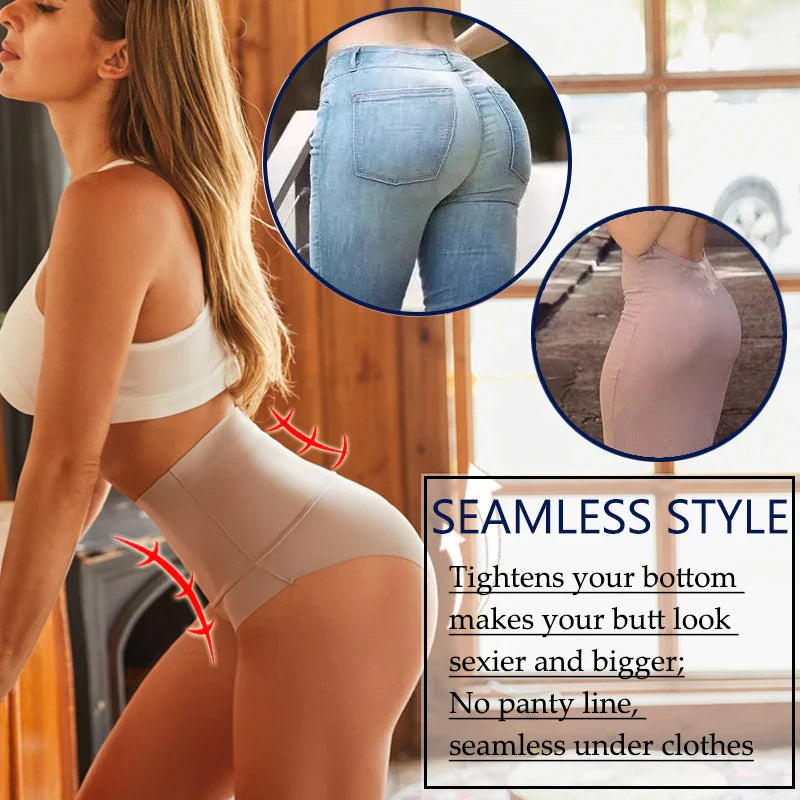 Women’s Seamless Ice Silk Shapewear Bodysuit - Tummy Control & Butt Lifter