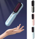 Cordless Electric Hair Brushes Straightener Brush Styler