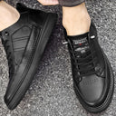 Casual Men Elevator Shoes Height Increase 6CM Lift Sneakers