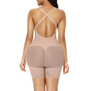 Seamless Butt Lifter Bodysuit - Low Back Compression Shapewear for Women