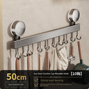 Suction Cup Punch-Free Wall Condiment Hook Rack Storage