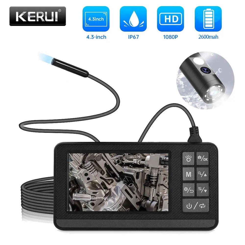 KERUI Dual Lens Waterproof Industrial Inspection Camera: Versatile Endoscope  ourlum.com   