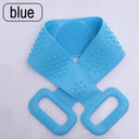 Silicone Bath Towel Massage Bath Brush Long Strip for Back