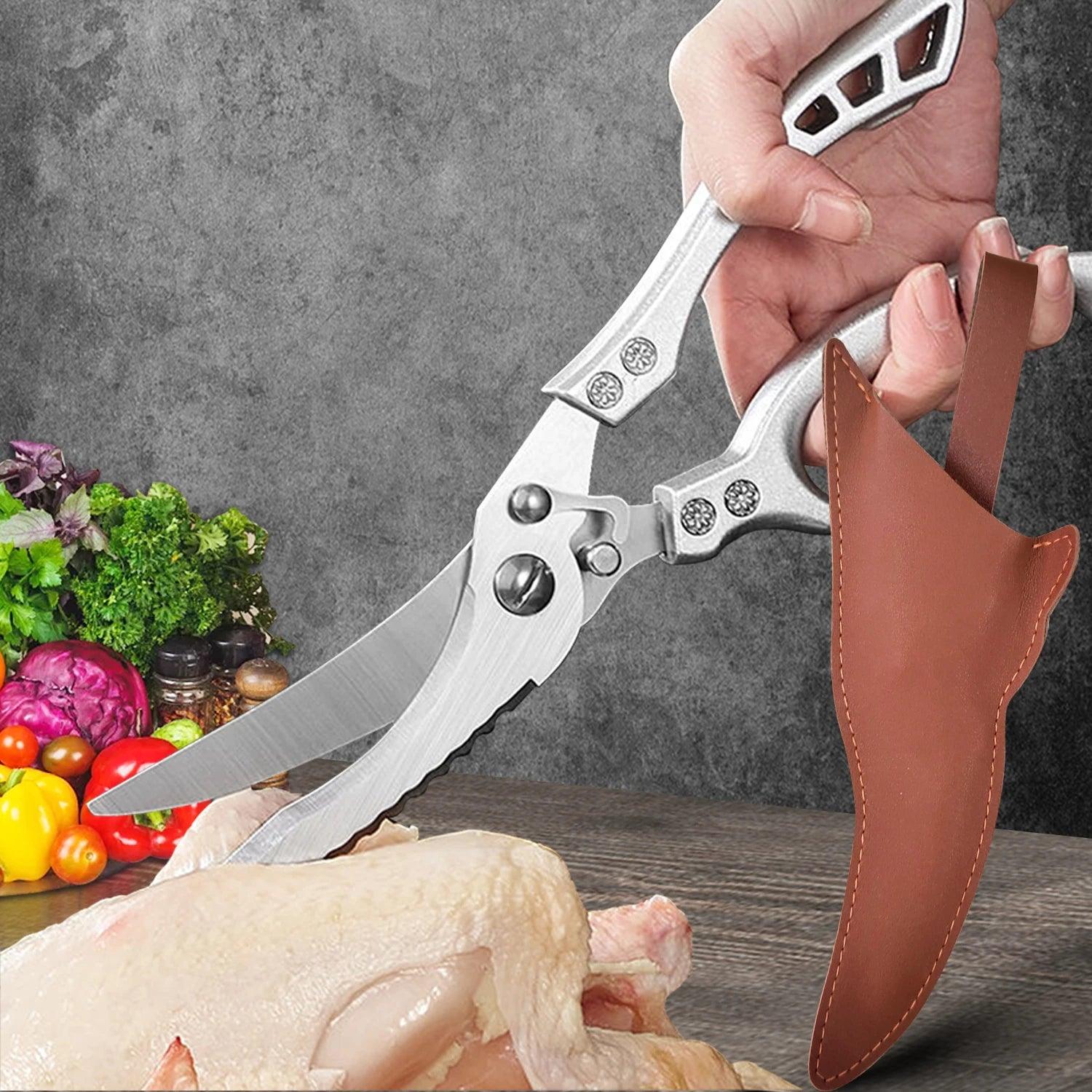 Ultimate Kitchen Shears for Poultry, Fish, and More  ourlum.com   