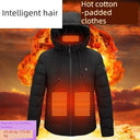 Men's Cotton-Padded Down Jacket for Ultimate Warmth and Style